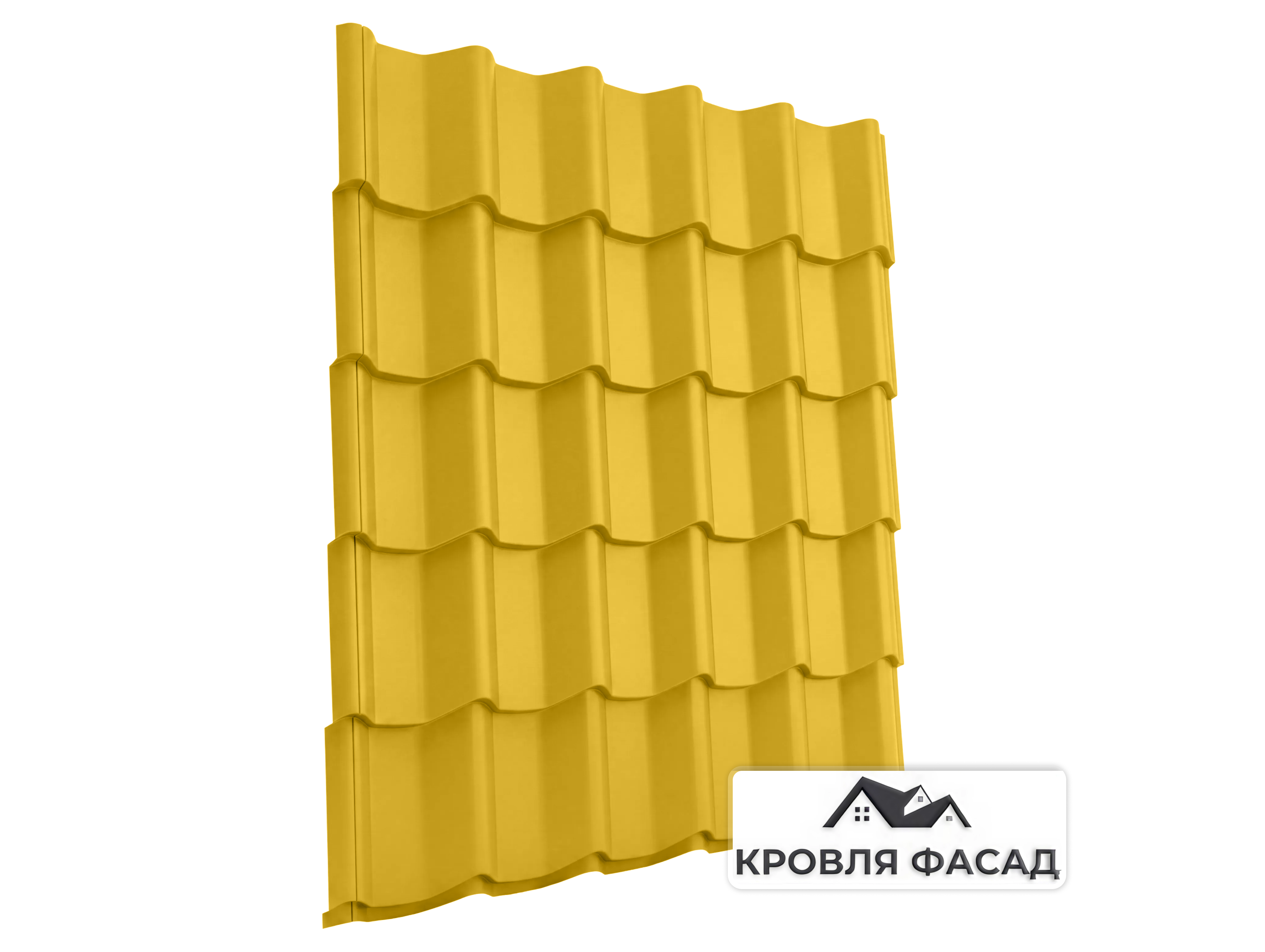 Металлочерепица Испанская Дюна RAL 1018