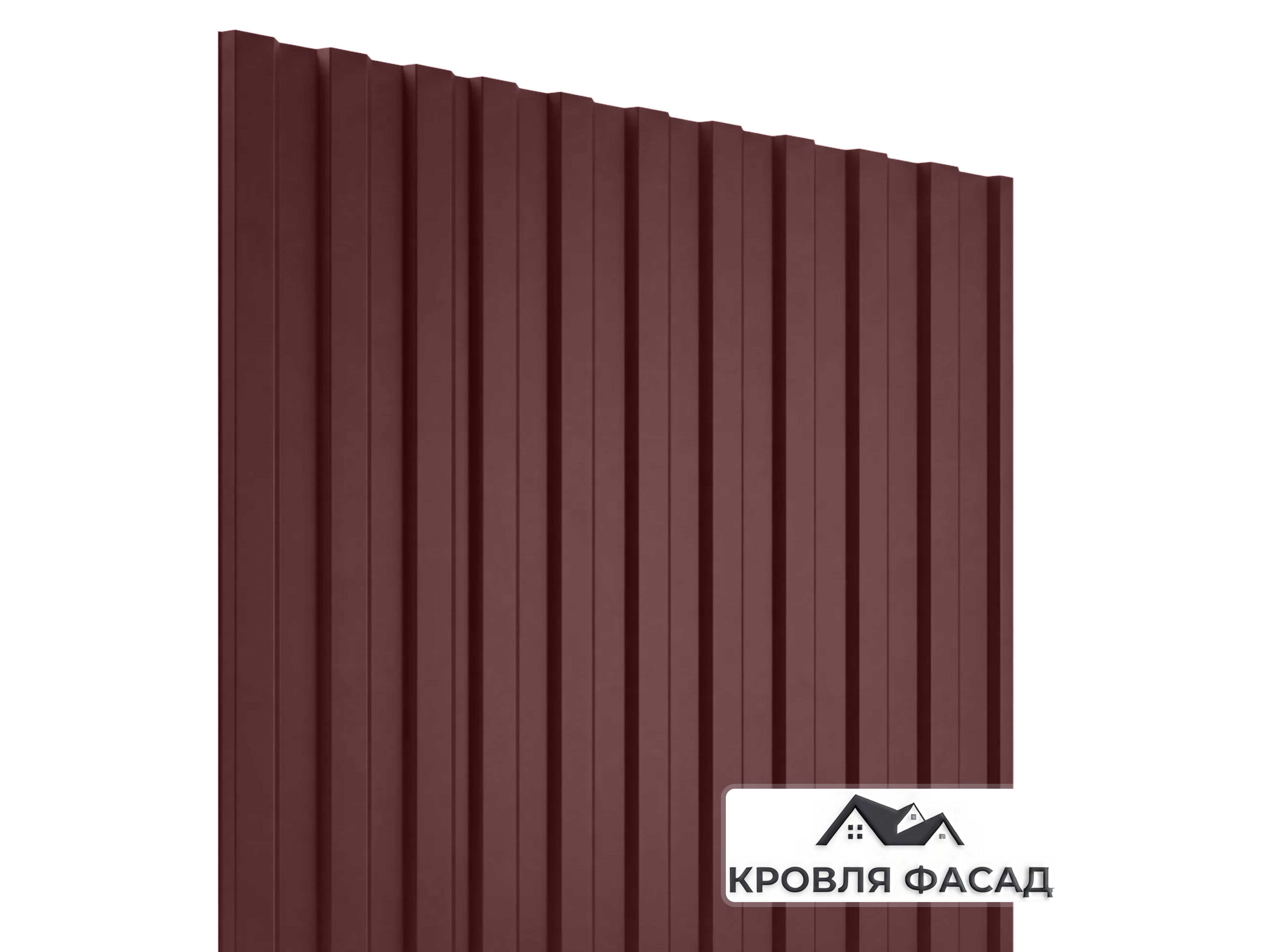Профнастил Н10.40 синий сигнал 2 0,55 мм