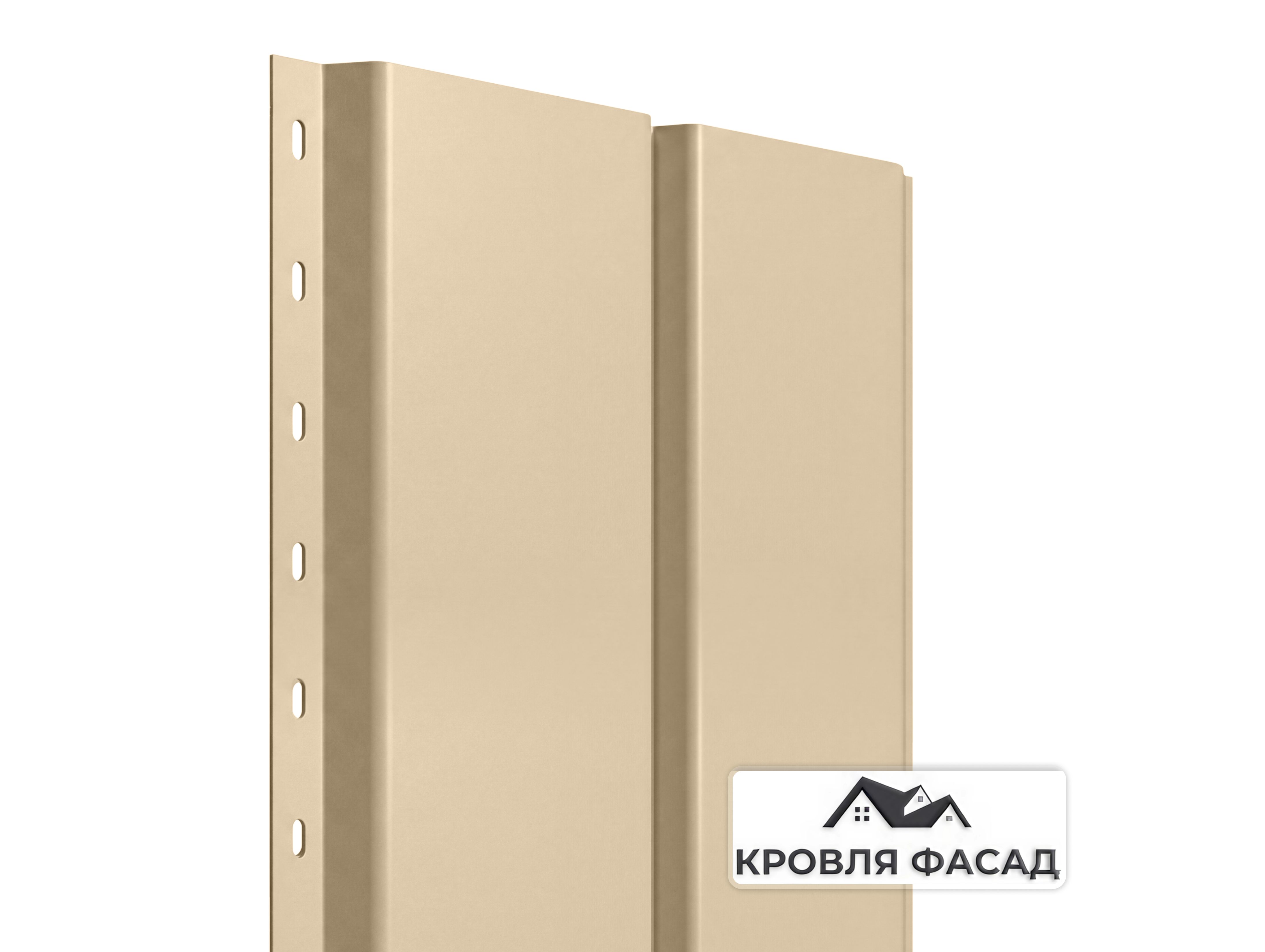 Металлосайдинг Евробрус RAL 1015 (Бежевый)