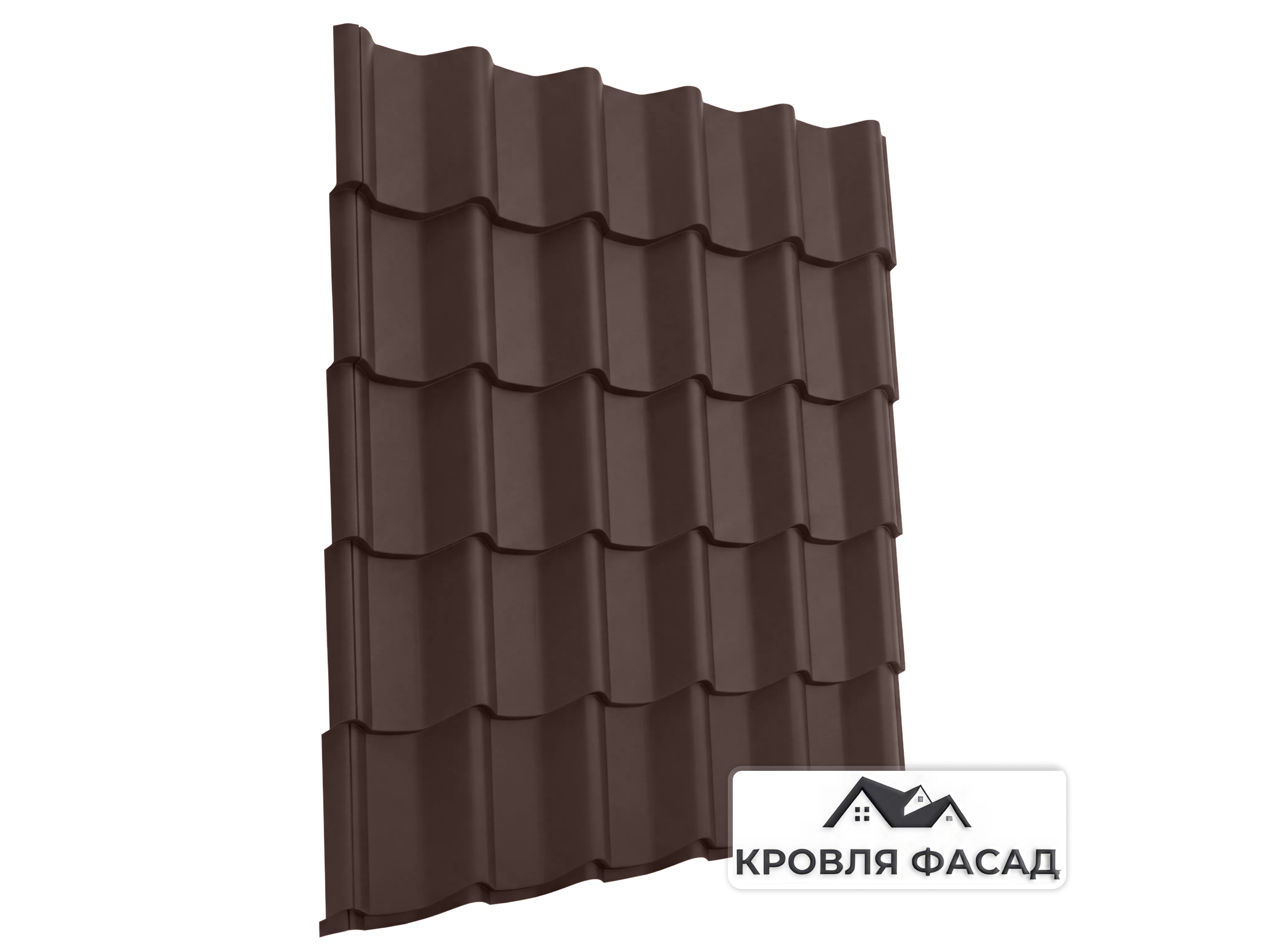 Металлочерепица Испанская Дюна RAL 8017