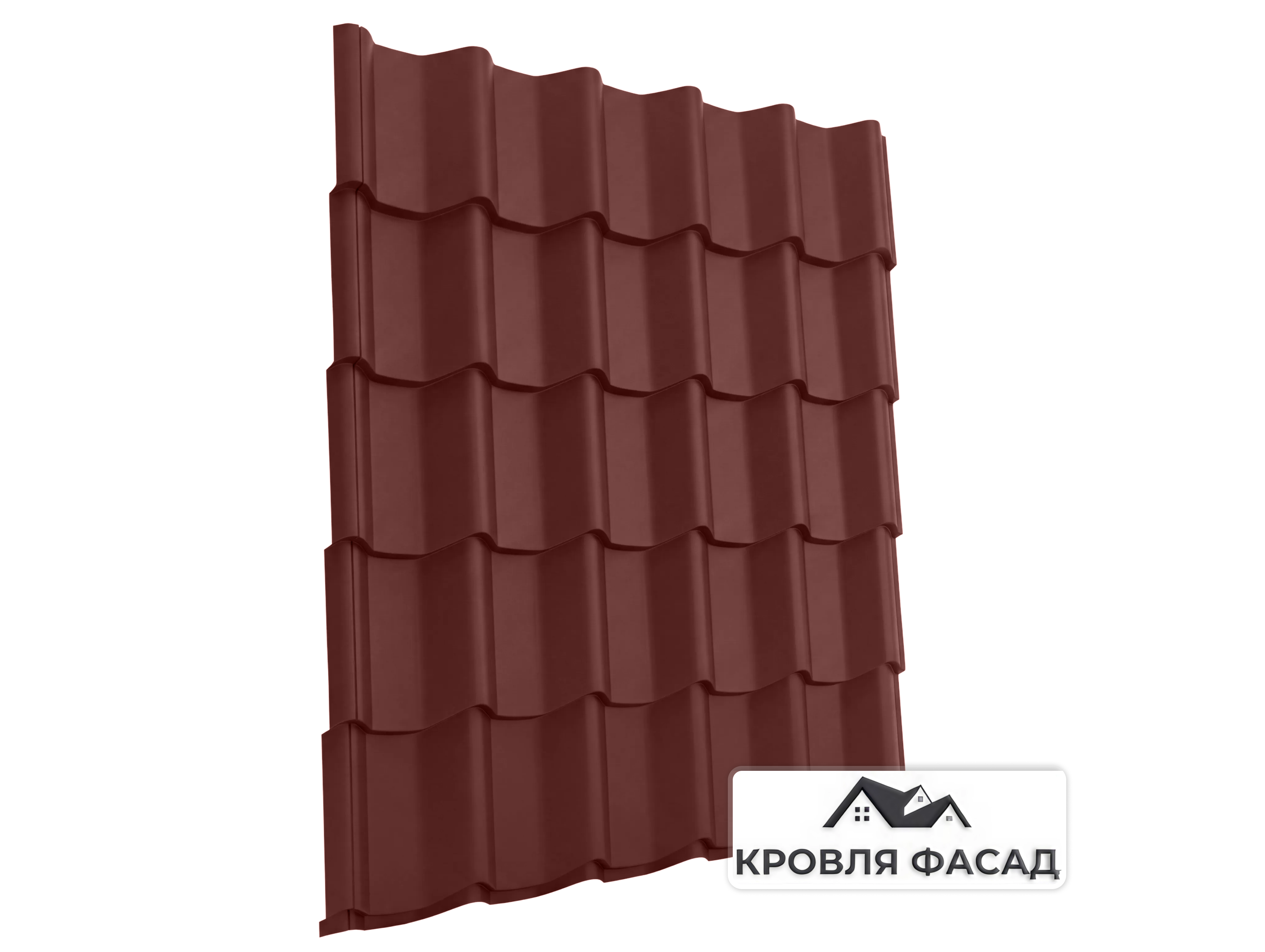 Металлочерепица Испанская Дюна RAL 3009