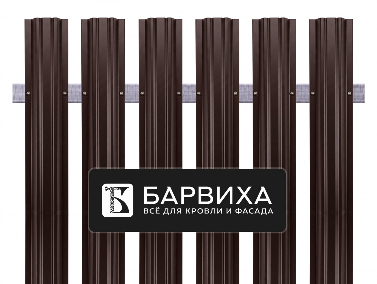 Штакетник ПРЕСТИЖ ПРЯМОЙ 
