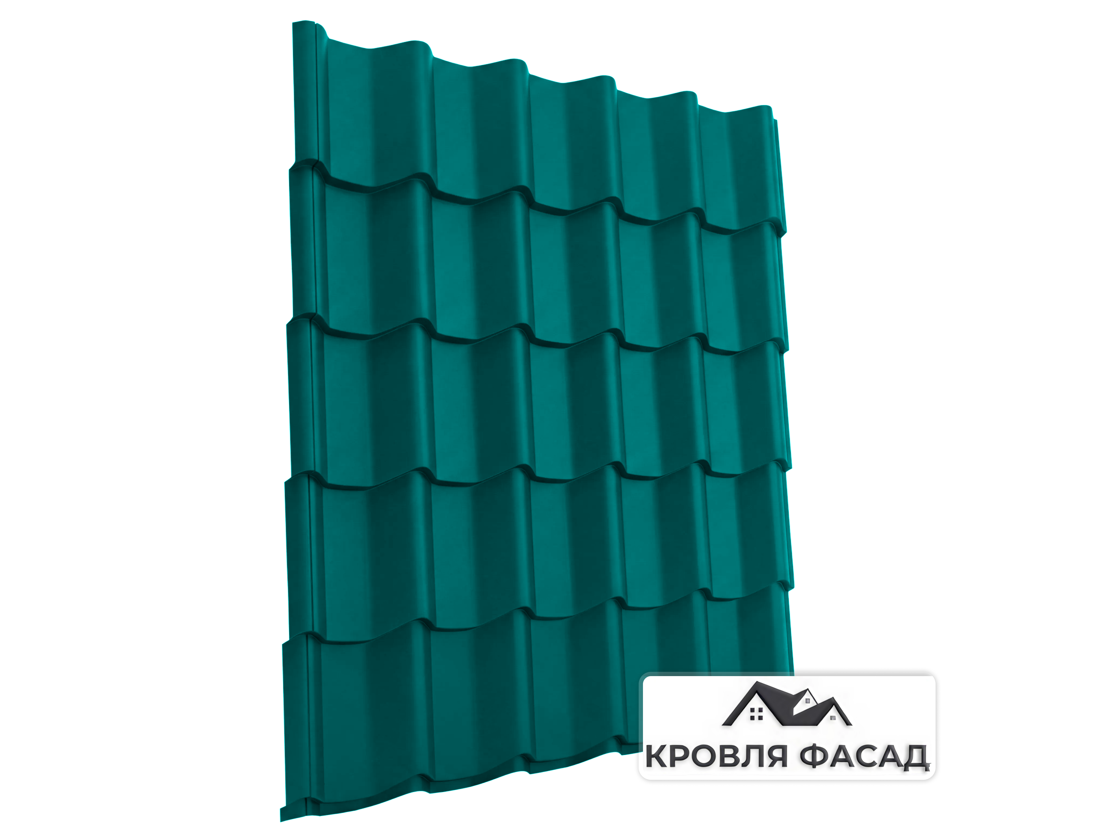Металлочерепица Испанская Дюна RAL 5021