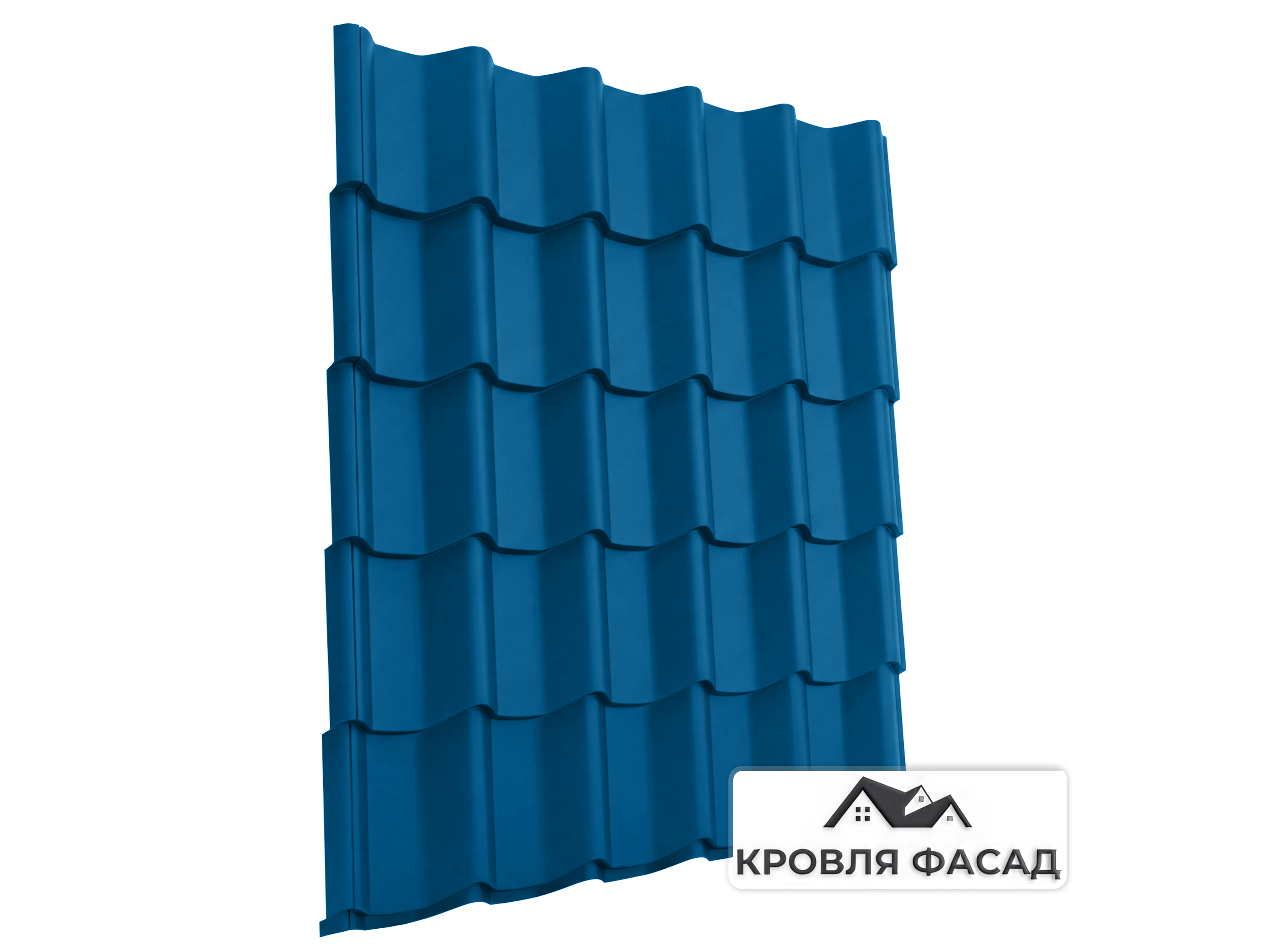 Металлочерепица Испанская Дюна RAL 5005
